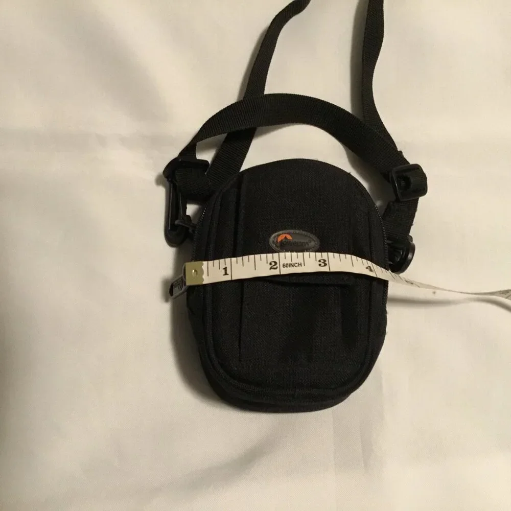 Small Camera Bag, Lowepro Z 10 Pouch, Belt Loop & Shoulder Strap 5